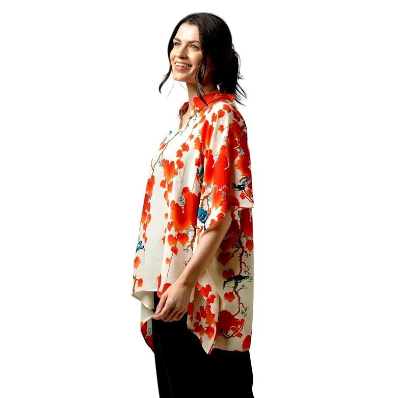 Acer Red Tunic Top