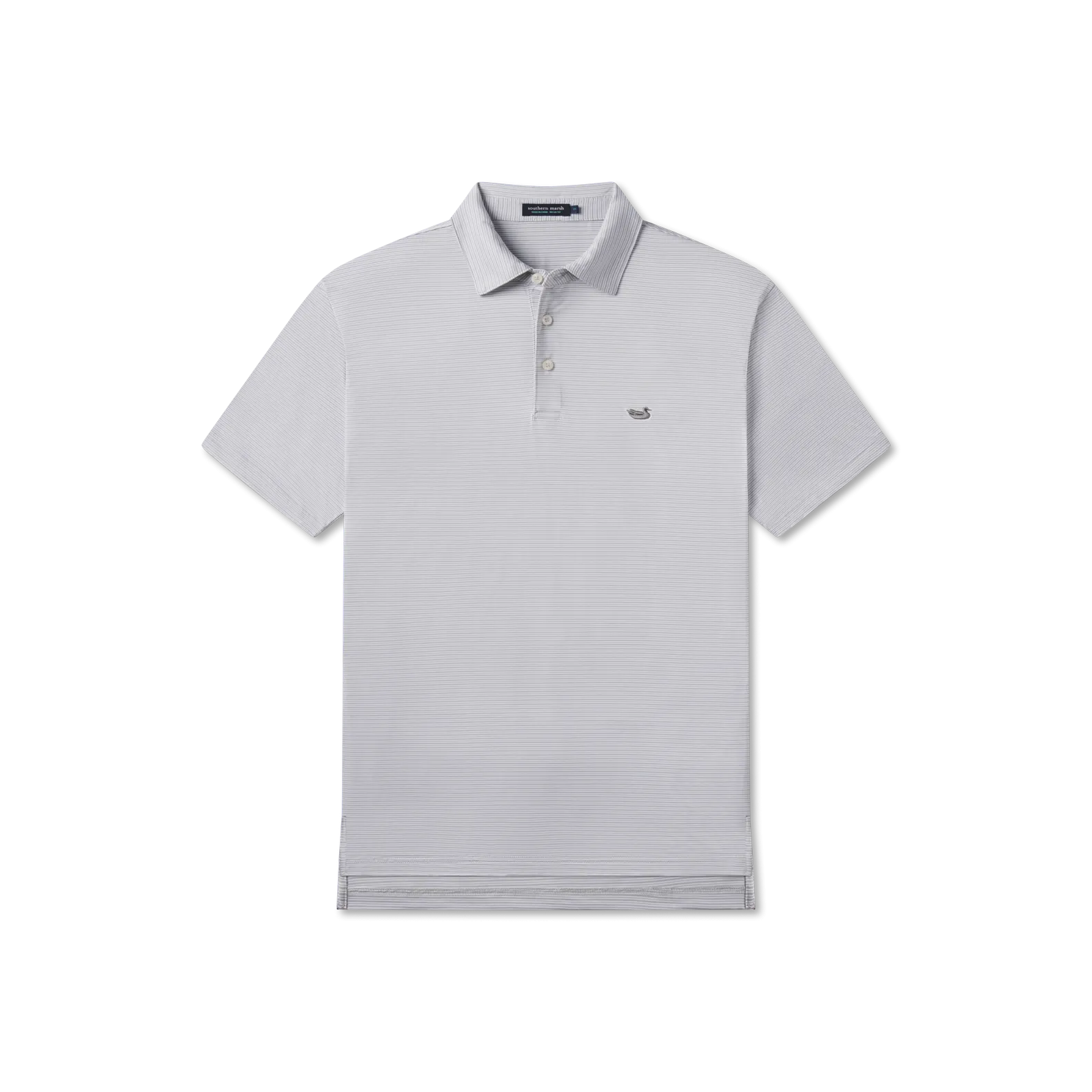 Bermuda Performance Polo - Clearwater Stripe