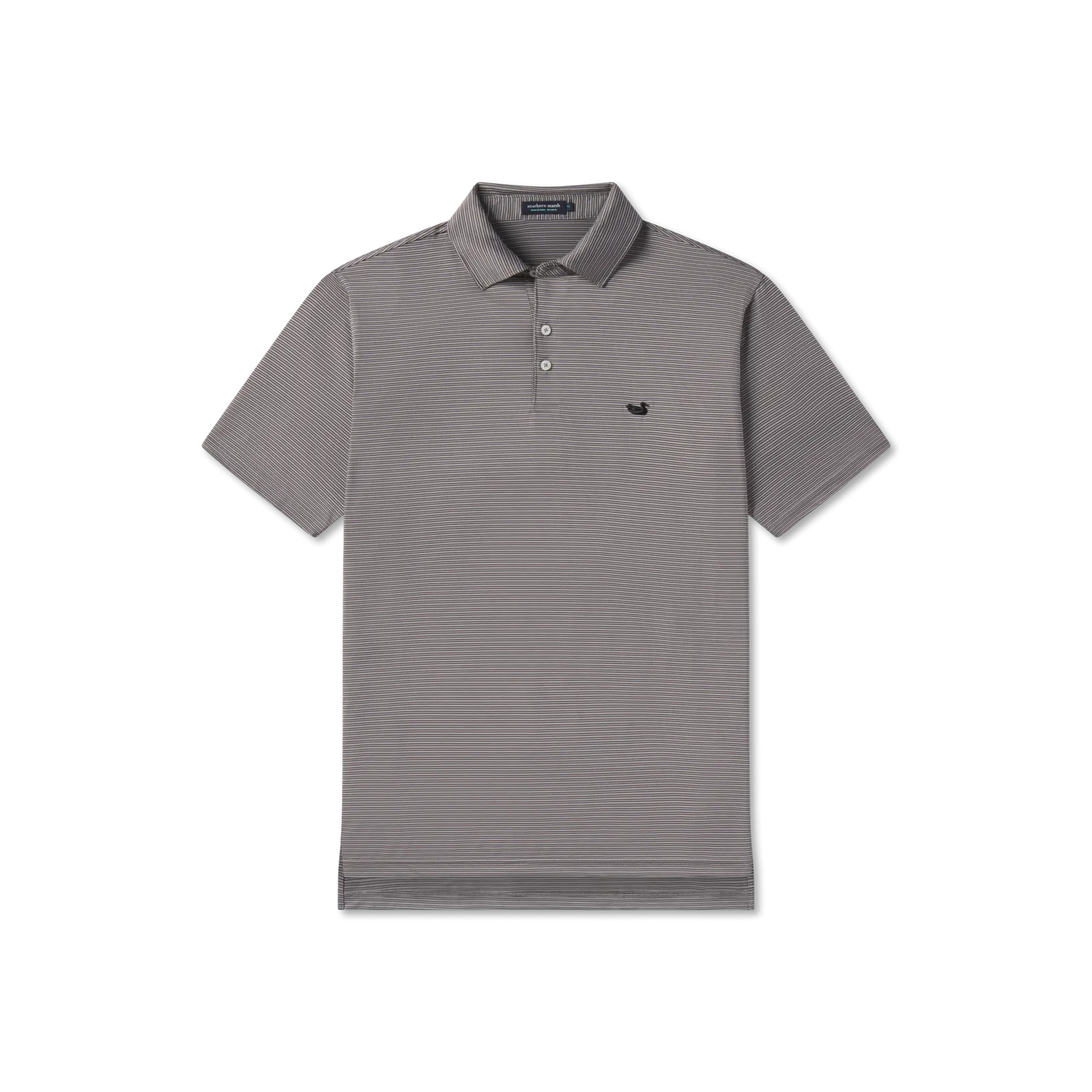 Bermuda Performance Polo - Clearwater Stripe