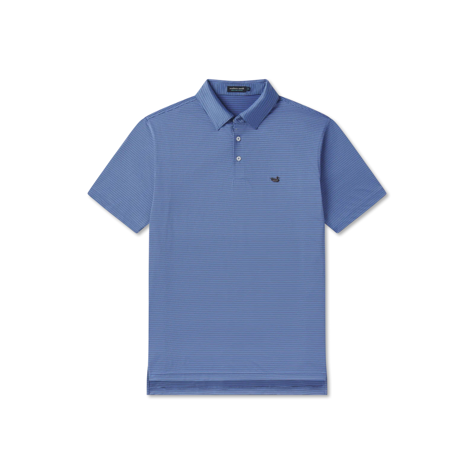 Bermuda Performance Polo - Clearwater Stripe