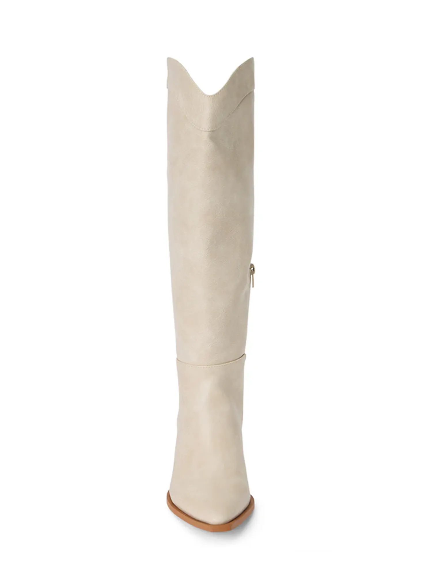 Bonnye Knee High Boot in Ivory