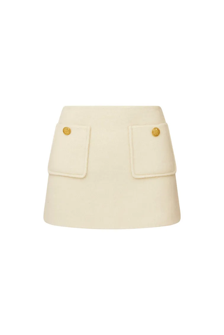 Chula Wool Mini Skirt