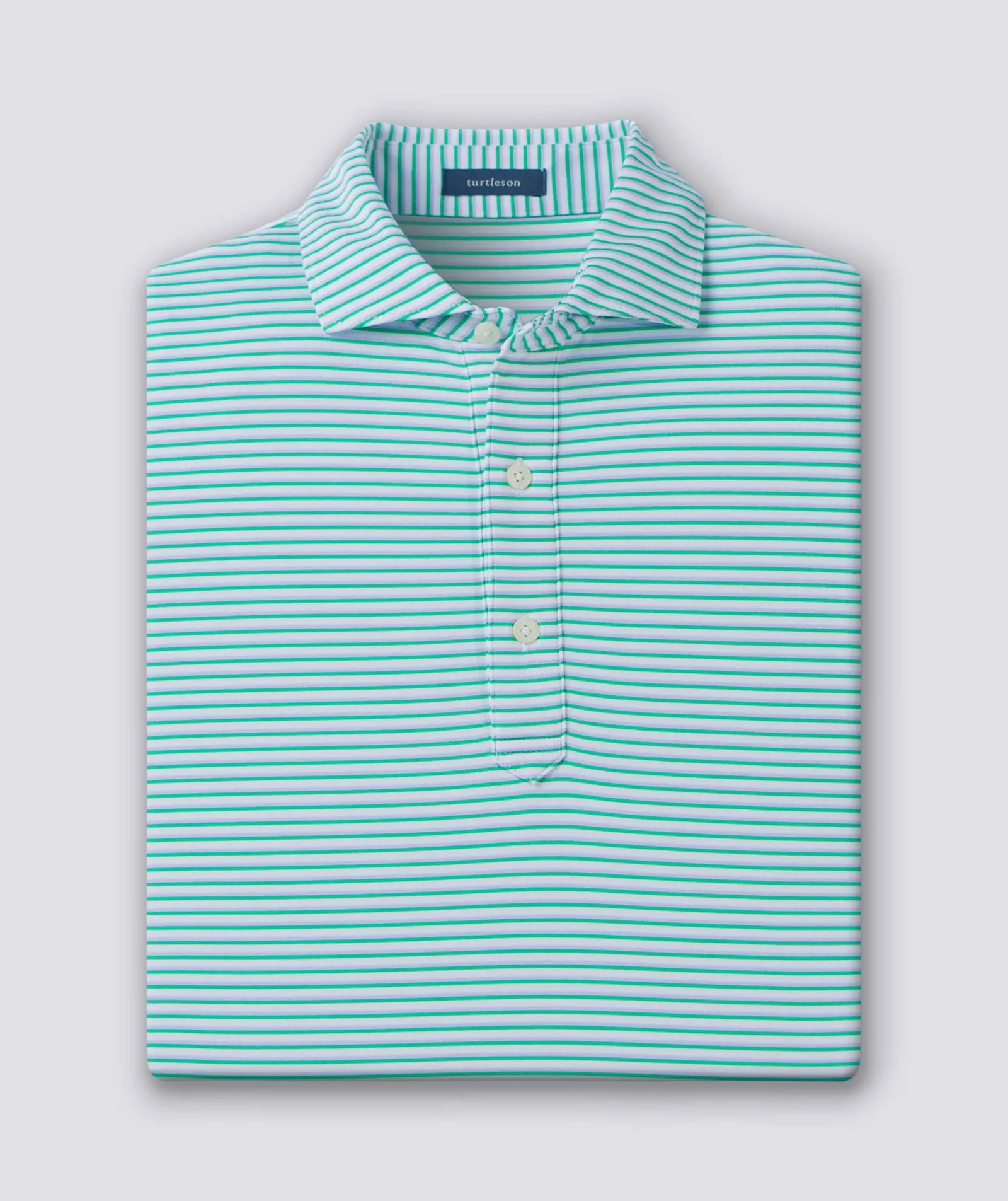 Dean Stripe Performance Polo