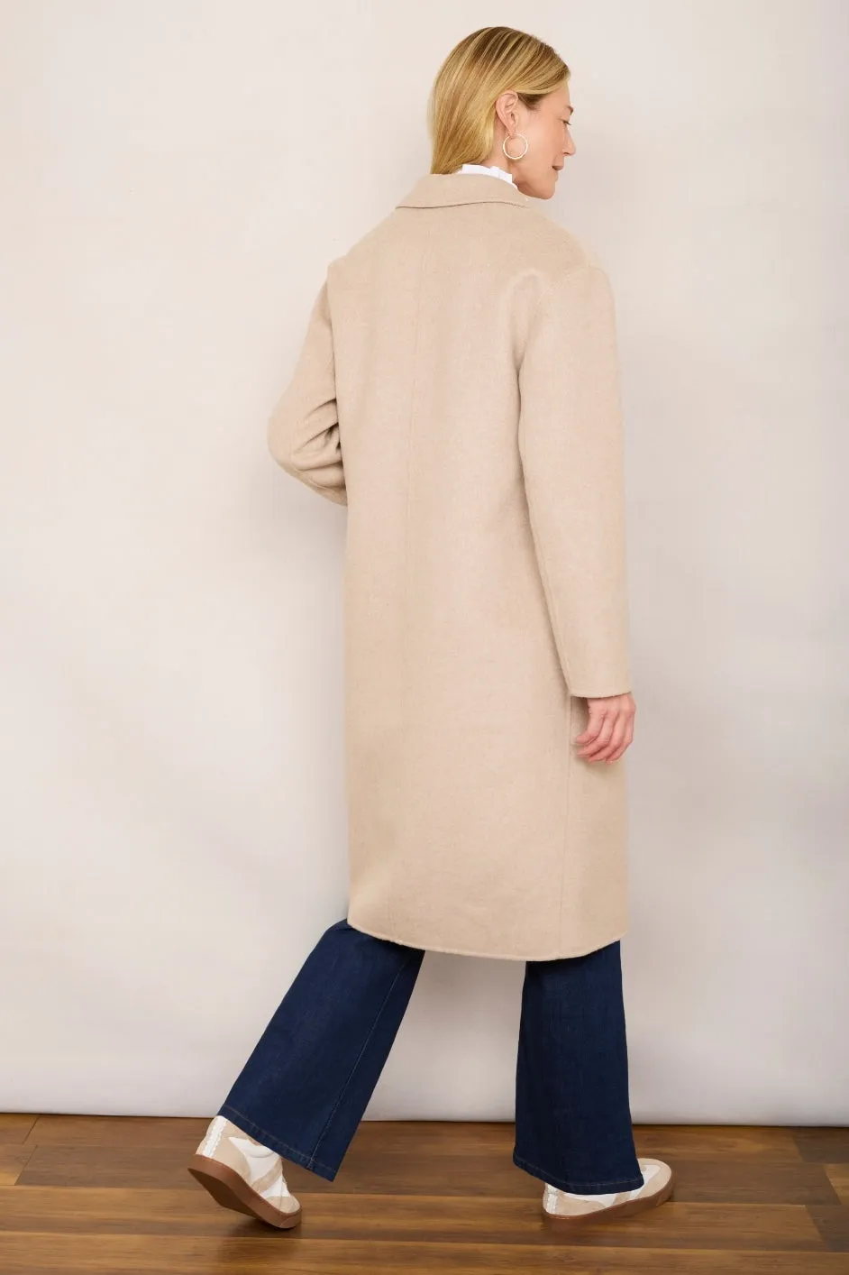 Dora Coat - Oat Melange