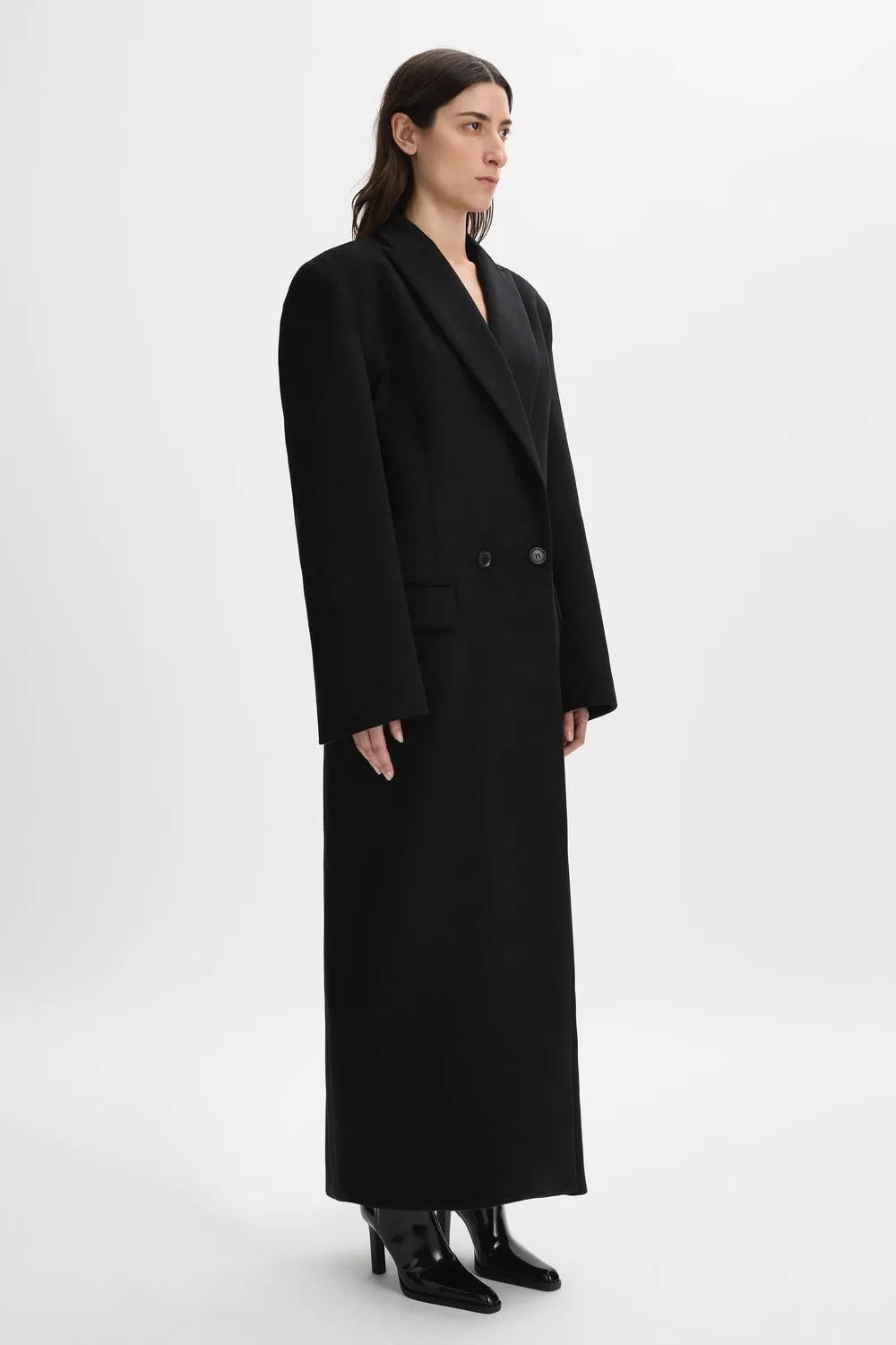 Ellie Wool Felt Coat