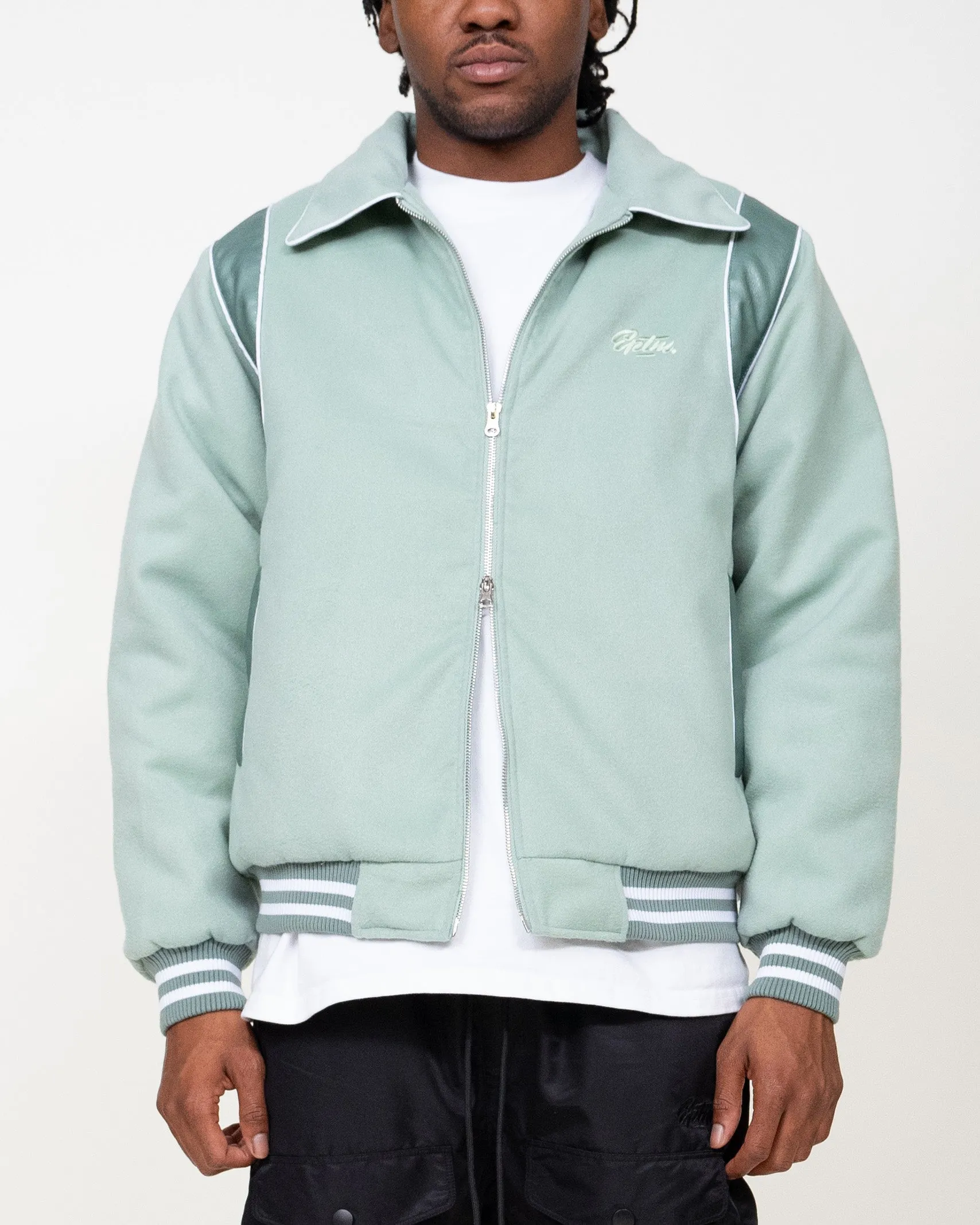 EPTM 23 VARSITY JACKET-SAGE