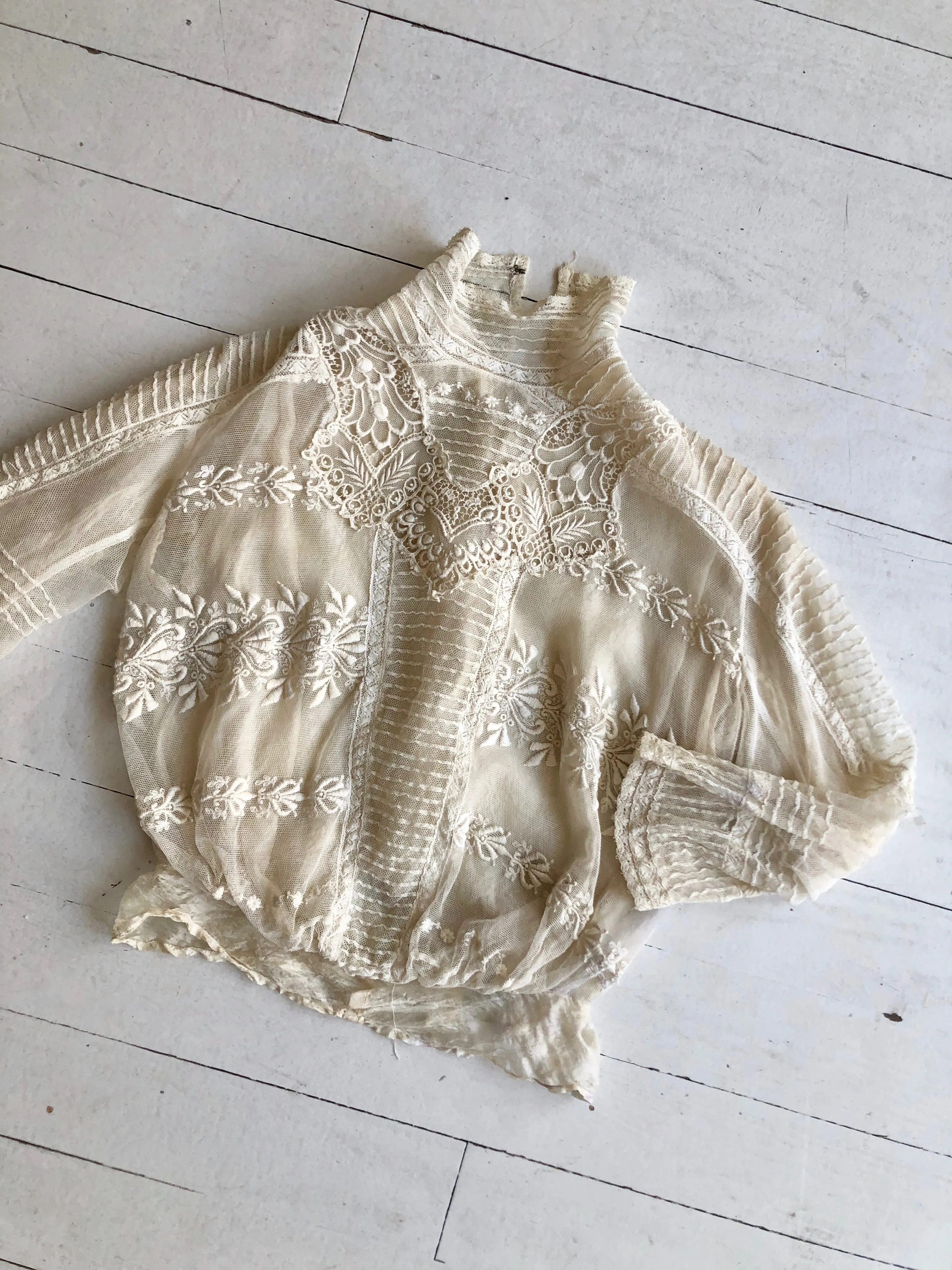 Evangeline Antique Edwardian Shirtwaist