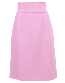 Fitted A-Line Skirt