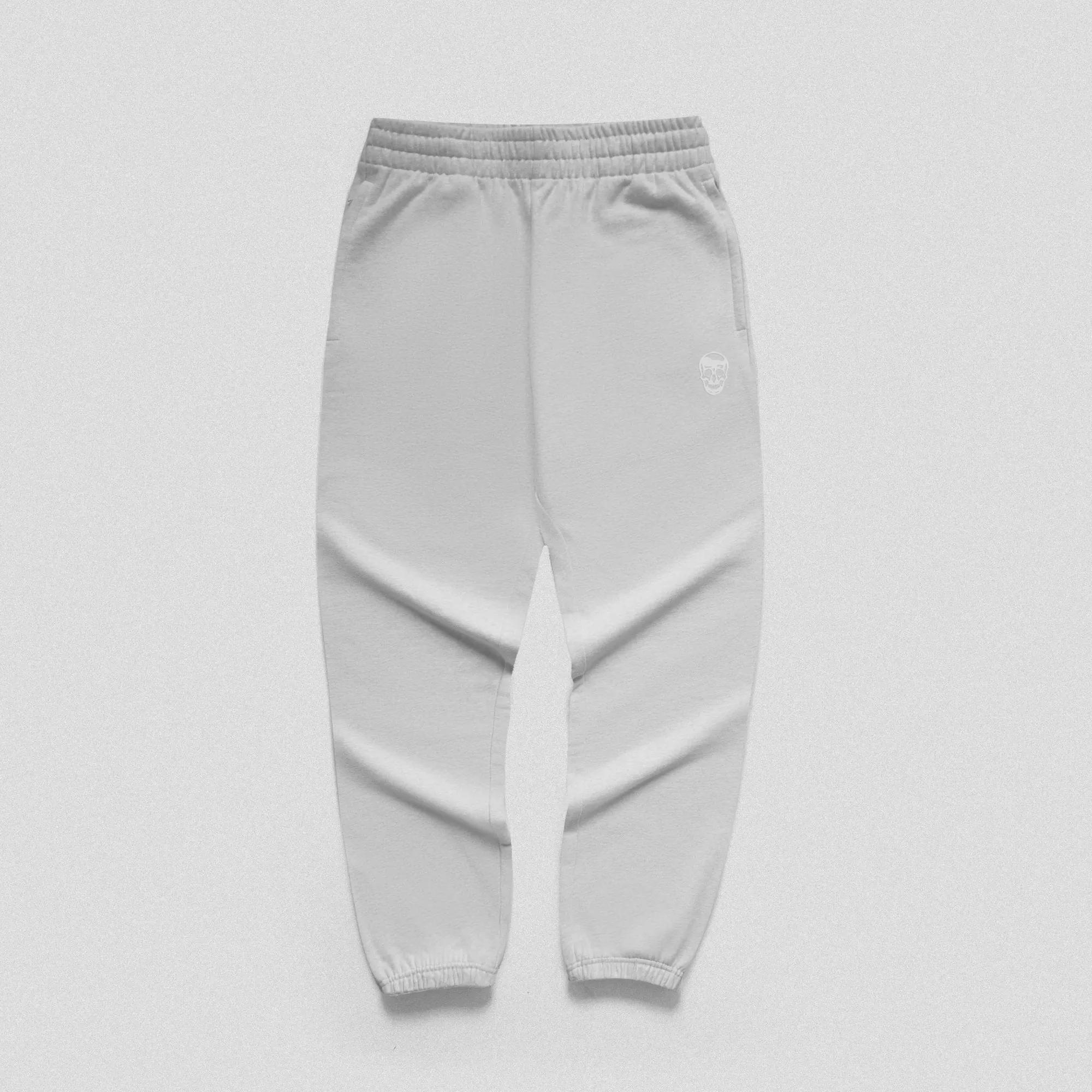 Heavyweight Core Skull Jogger - Light Heather Gray