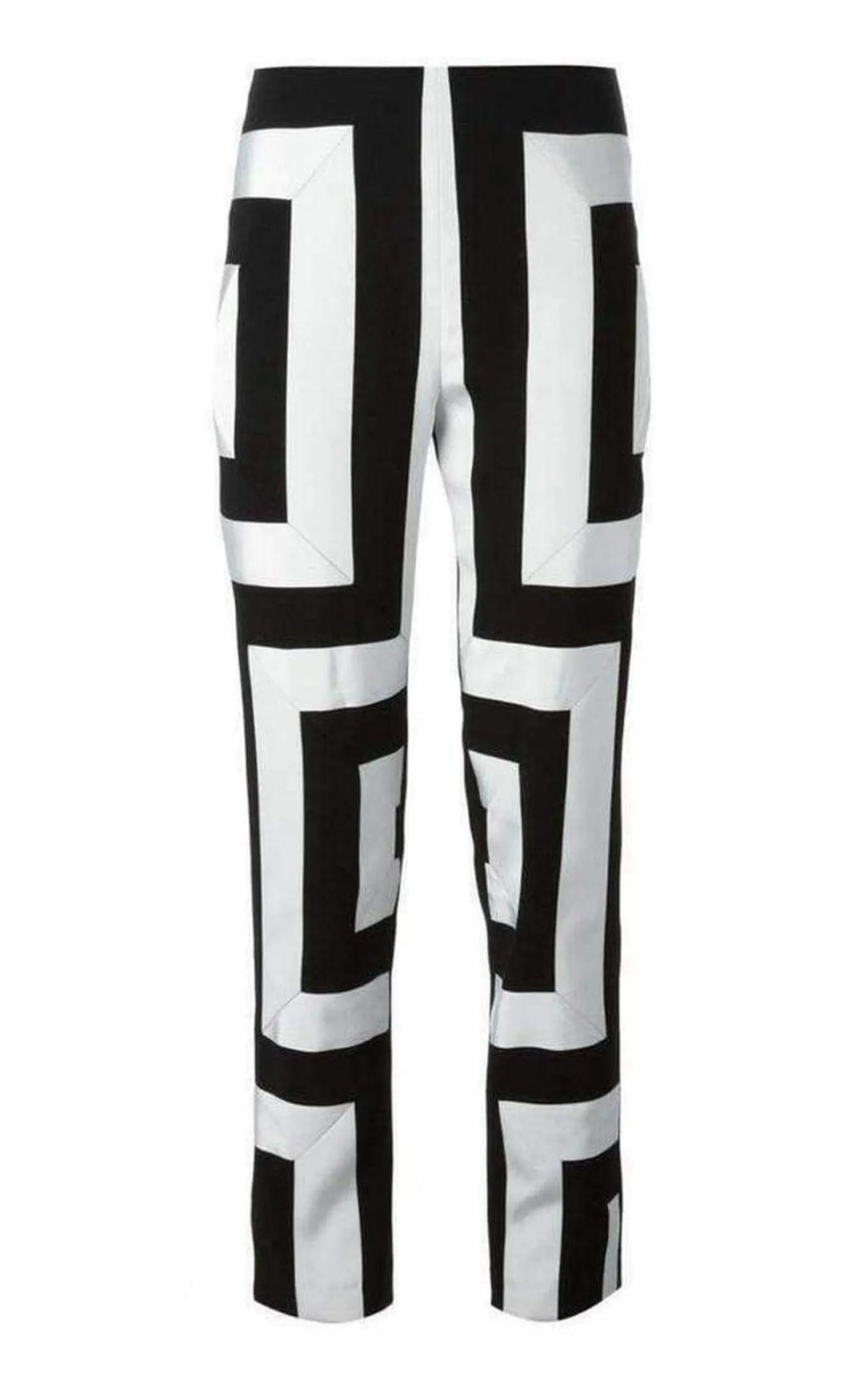 Kenzo Geometric Print Trousers Pants