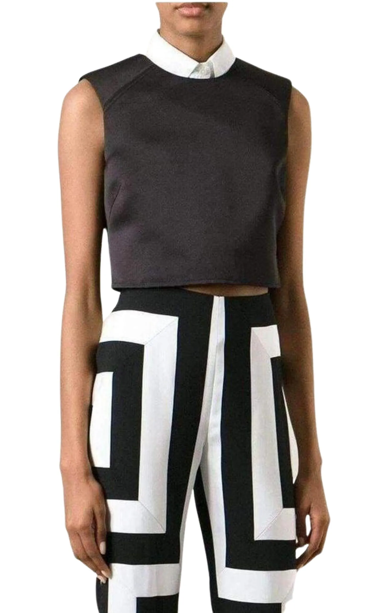 Kenzo Geometric Print Trousers Pants