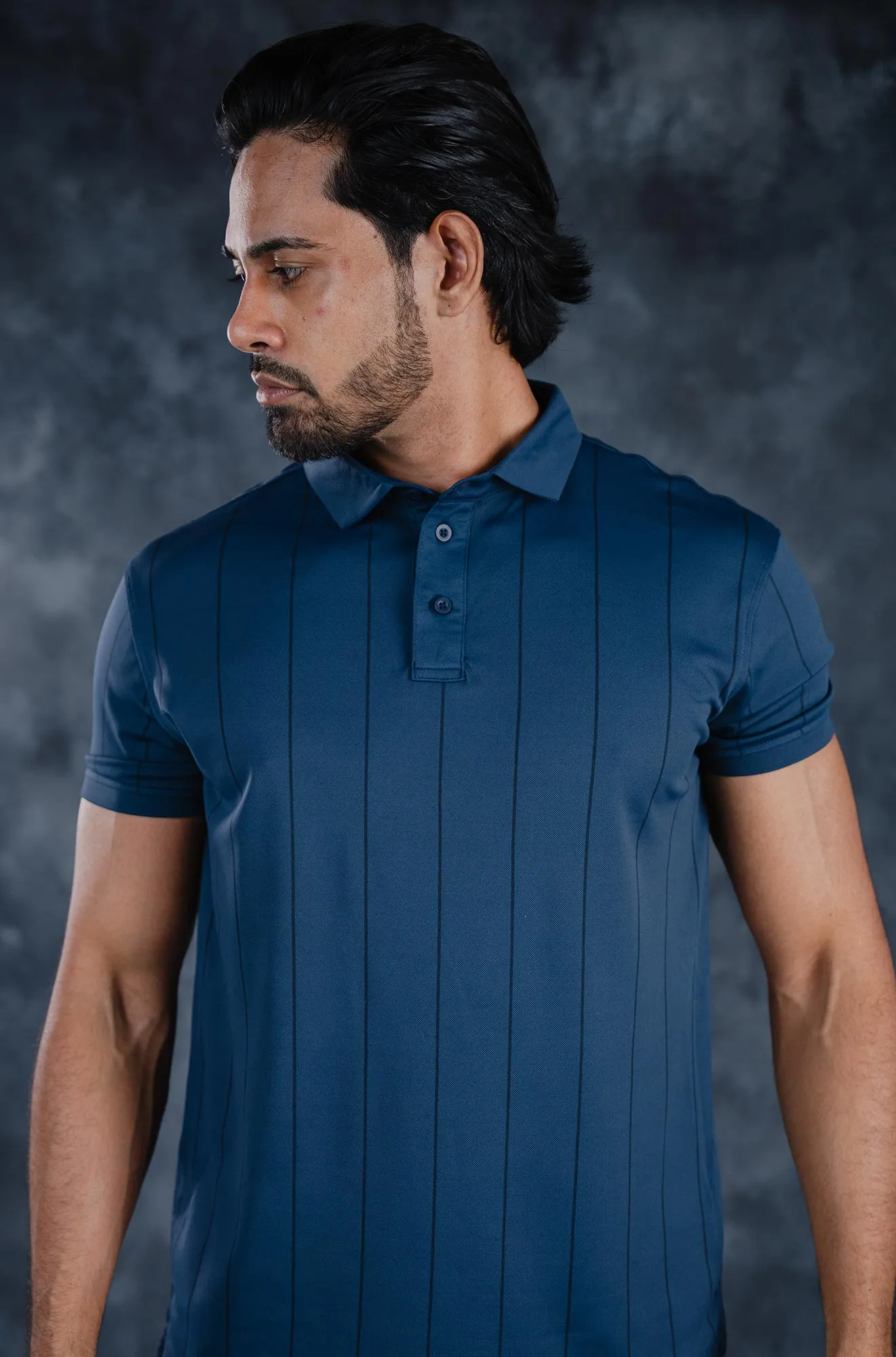 LCY | AW STRIPED POLO