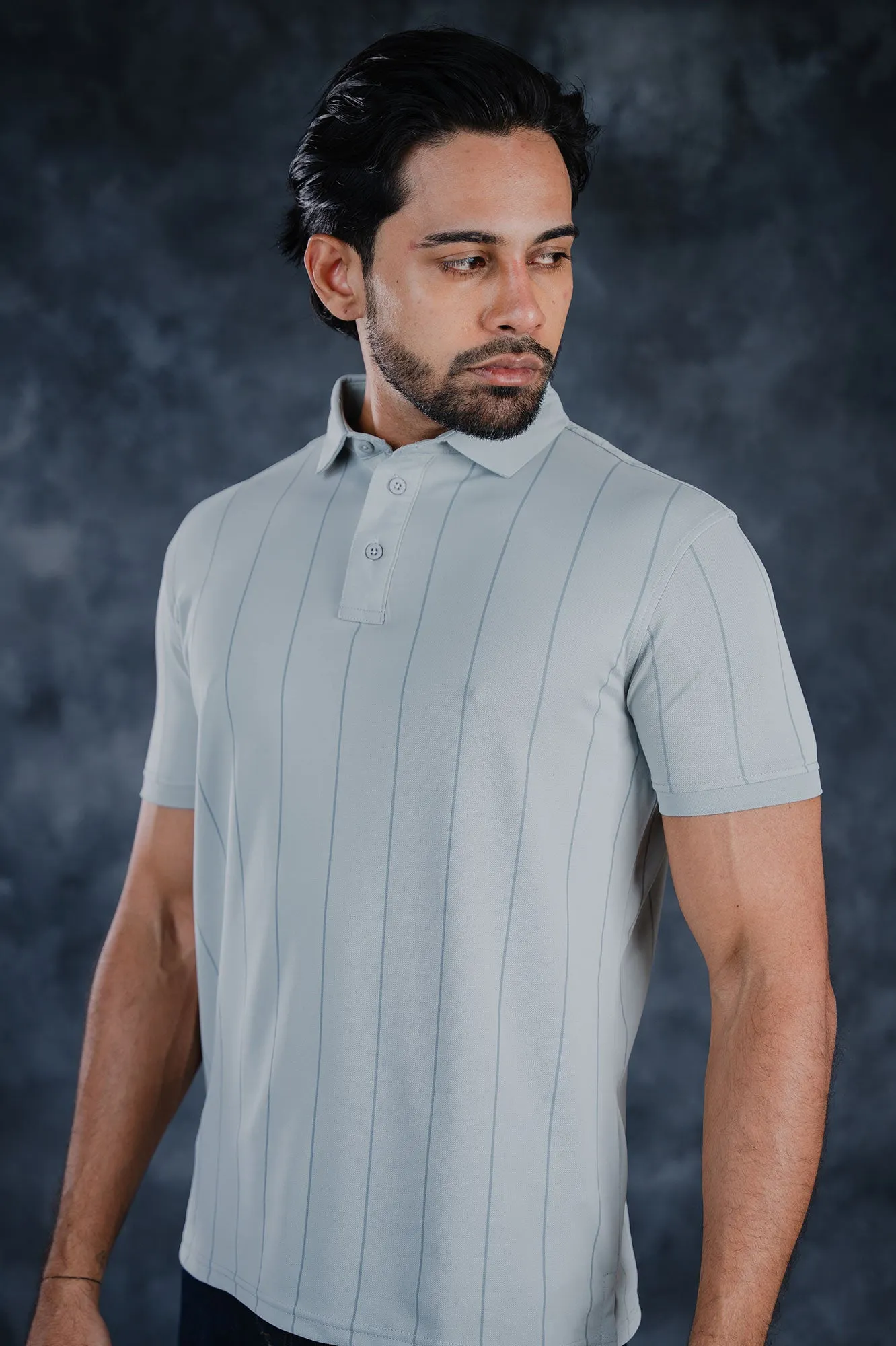 LCY | AW STRIPED POLO