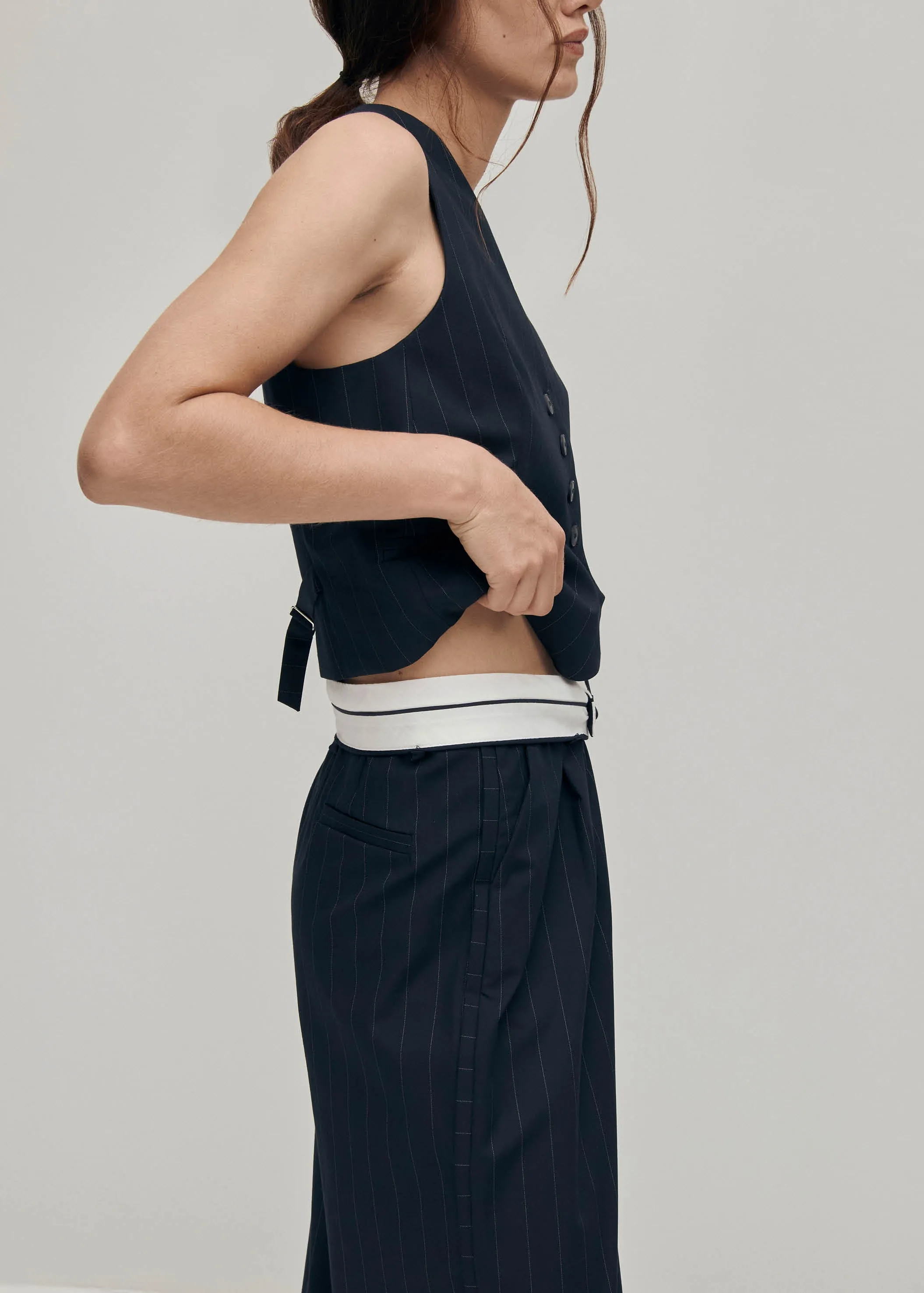 Megan Navy Pants