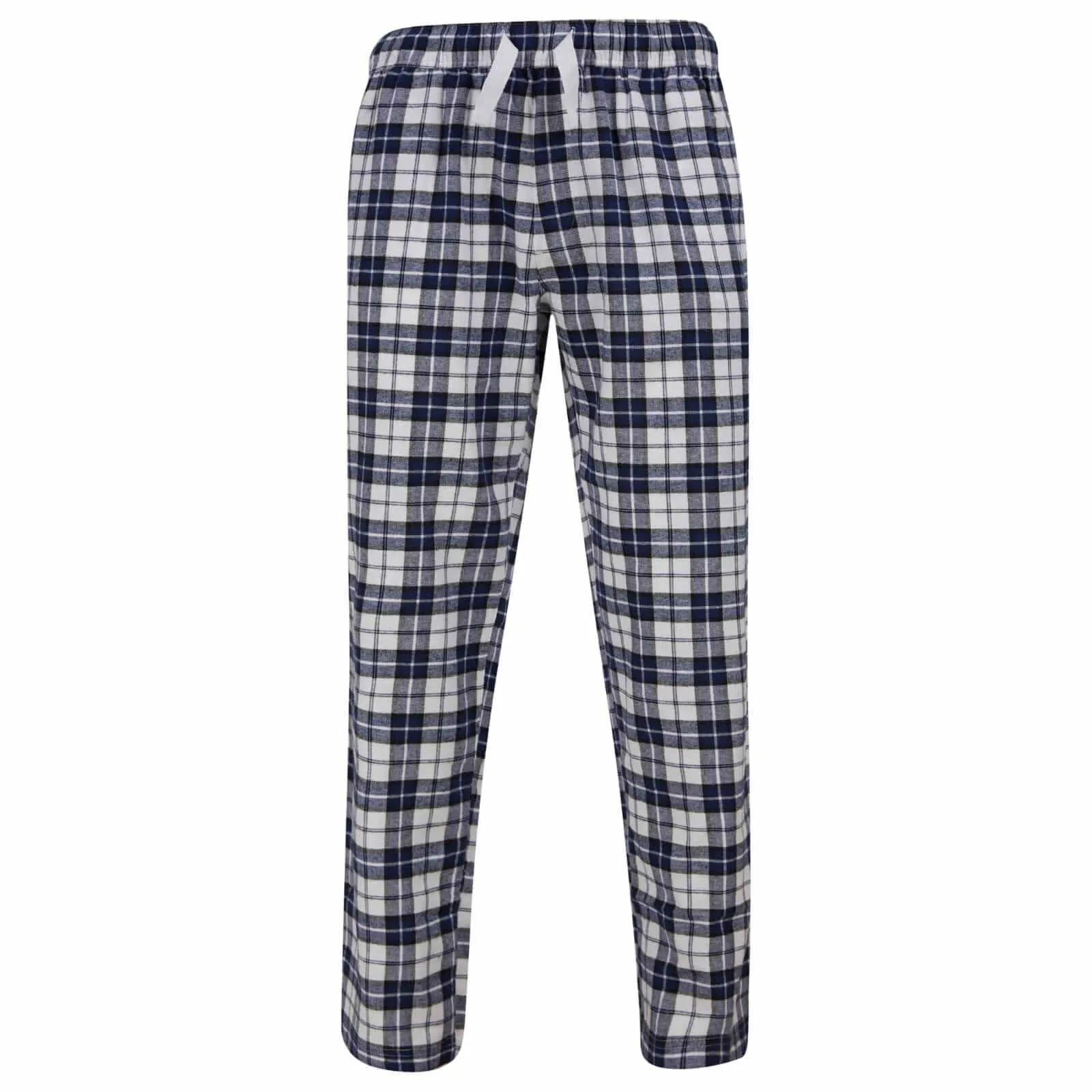 Mens Christmas Pyjama Set Rudolph Print/Check Bottoms