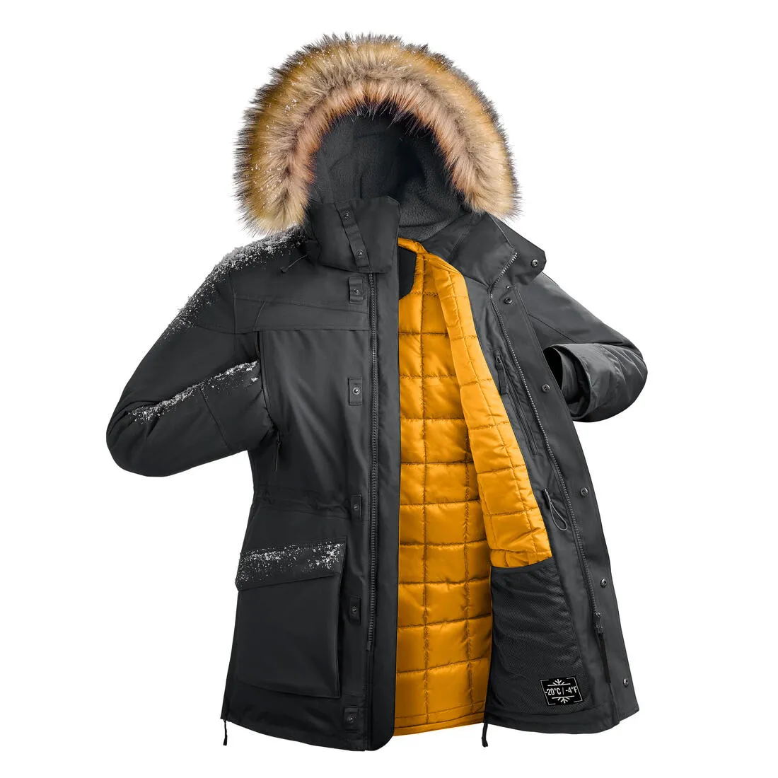 Men’s Winter Waterproof Hiking Parka - SH900 -20°C