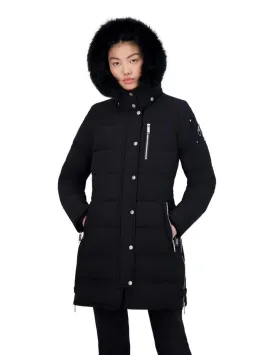 Parka Moose Knuckles Palmerston Negra Mujer