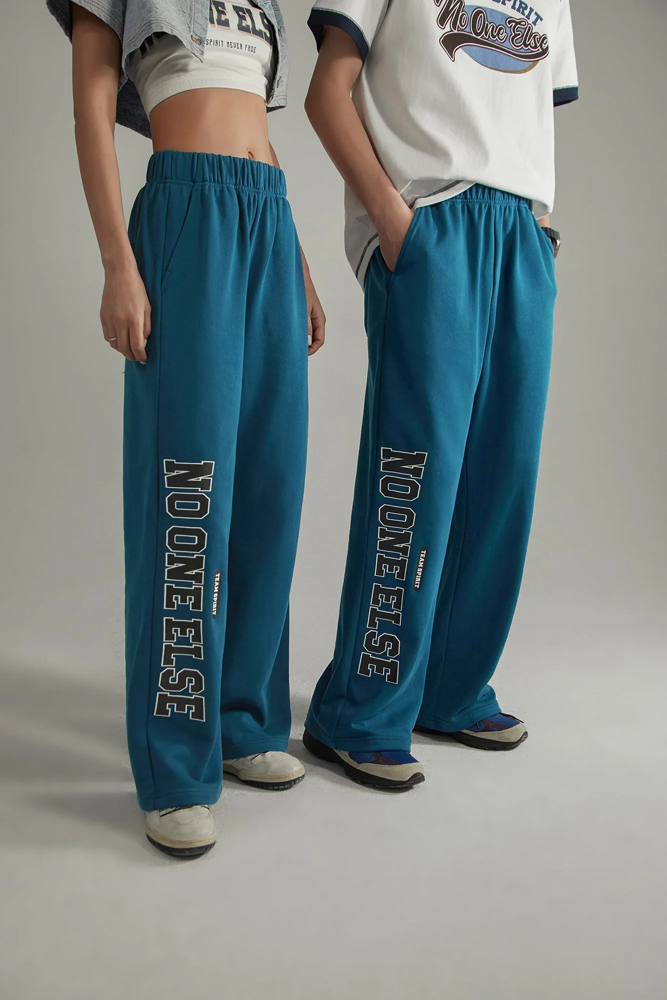 Side Leg Logo Jogger Pants