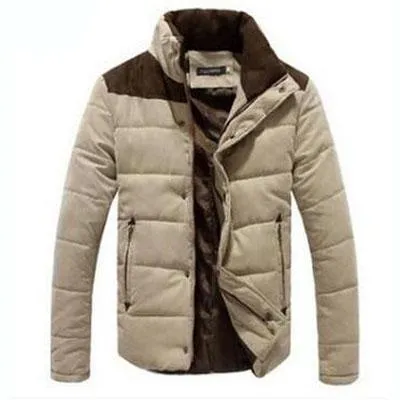 West Louis™ Branded Collar Padded Down Jacket