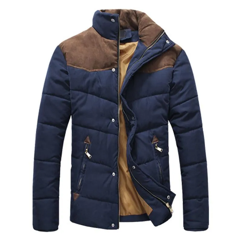 West Louis™ Branded Collar Padded Down Jacket