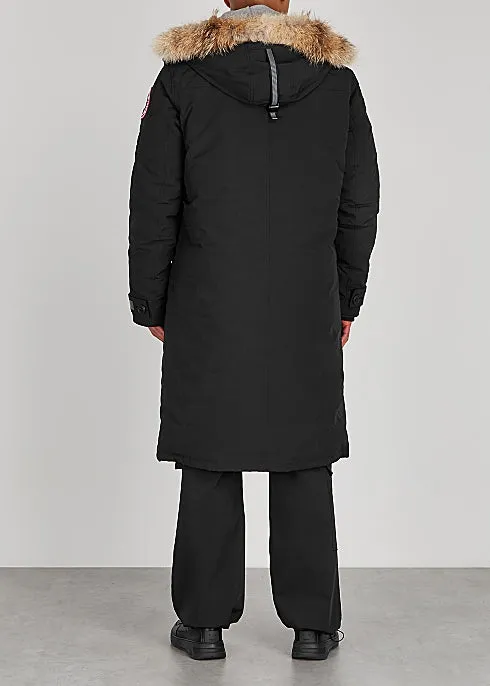 Westmount Black Fur-trimmed Artic-tech Coat