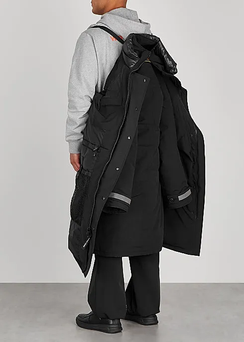 Westmount Black Fur-trimmed Artic-tech Coat