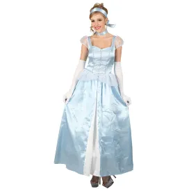 Womens Sweet Cinders Cinderella Princess Halloween Costume