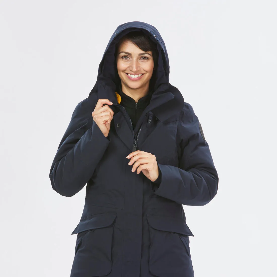 Women’s Winter Hiking Parka Waterproof -20°C - SH900