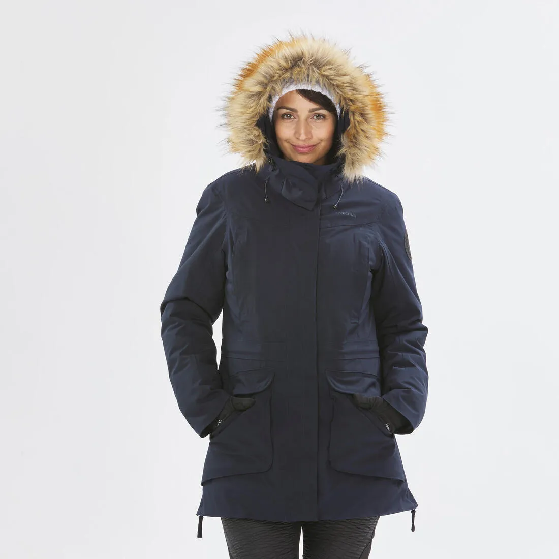 Women’s Winter Hiking Parka Waterproof -20°C - SH900