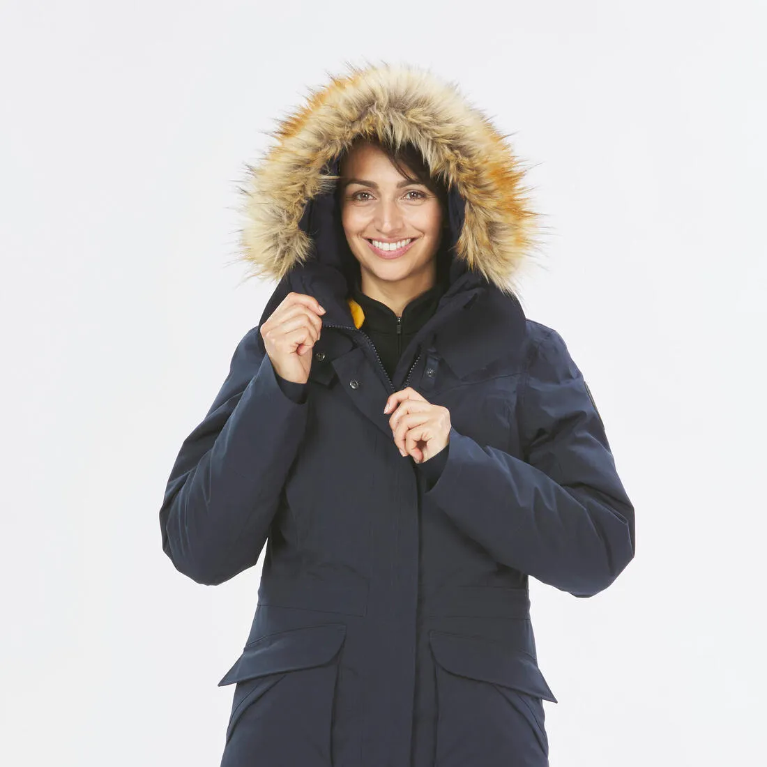 Women’s Winter Hiking Parka Waterproof -20°C - SH900