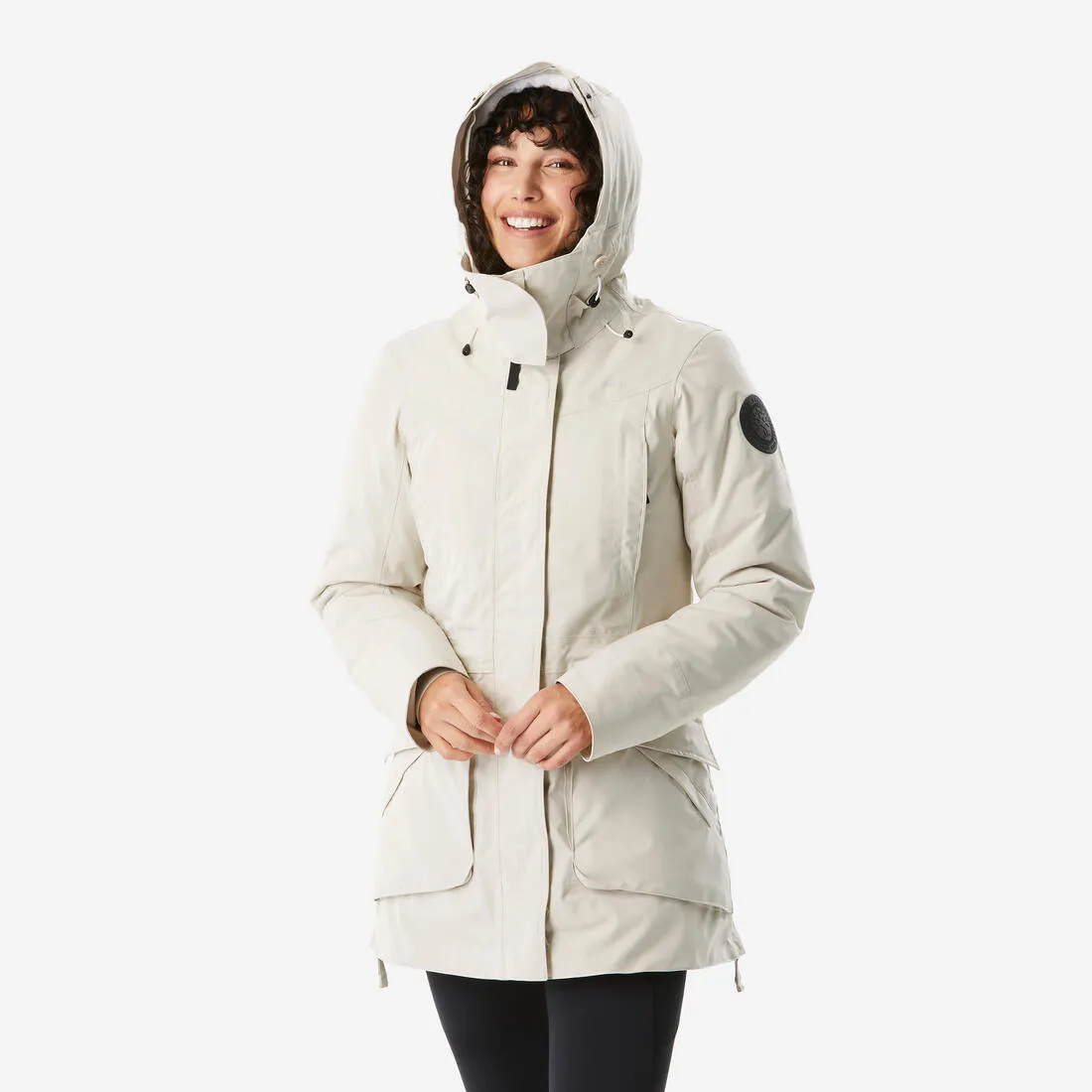 Women’s winter waterproof hiking parka - SH900 -20°C